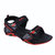 STRIKER Men's  Black  Red Walking Sandal STRIKERSS7318BLACKRED