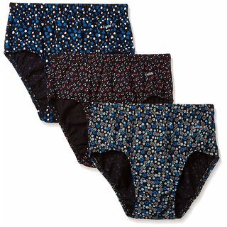 Minha Fashion Women's Panties Cotton Multicolor pack of 3