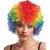 Joker Wig  Style Wig Fancy Color Hair Wig Fun Party Wigs Curly Hair Cap