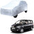 AutoRetail Chevrolet ENJOY Silver Matty Car Body Cover for 2015 Model (Triple Stiched, without Mirror Pocket)