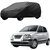 AutoRetail Hyundai Santroxing Grey Car Body Cover For 2012 Model (Triple Stiched, without Mirror Pocket)