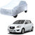 AutoRetail Datsun GO Silver Matty Car Body Cover for 2017 Model (Triple Stiched, without Mirror Pocket)