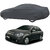 AutoRetail Chevrolet AVEO Grey Car Body Cover for 2016 Model (Triple Stiched, without Mirror Pocket)