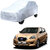 AutoRetail Datsun GO+ Silver Matty Car Body Cover for 2017 Model (Triple Stiched, without Mirror Pocket)
