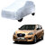 AutoRetail Datsun GO+ Silver Matty Car Body Cover for 2019 Model (Triple Stiched, without Mirror Pocket)