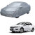 AutoRetail Honda City ZX Silver Matty Car Body Cover for 2019 Model (Mirror Pocket, Triple Stiched).