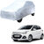 AutoRetail Hyundai Grand i10 Silver Matty Car Body Cover for 2019 Model (Triple Stiched, without Mirror Pocket)