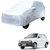 AutoRetail Maruti Suzuki 800 Silver Matty Car Body Cover for 1990 Model (Mirror Pocket, Triple Stiched)
