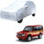 AutoRetail Tata SUMO Silver Matty Car Body Cover for 2019 Model (Mirror Pocket, Triple Stiched).