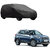 AutoRetail Hyundai CRETA Grey Car Body Cover for 2017 Model (Triple Stiched, without Mirror Pocket)