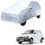 AutoRetail Maruti Suzuki 800 Silver Matty Car Body Cover for 1997 Model (Mirror Pocket, Triple Stiched)