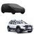 AutoRetail Renault DUSTER Grey Car Body Cover for 2018 Model (Triple Stiched, without Mirror Pocket)