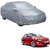 AutoRetail Hyundai VERNA Silver Matty Car Body Cover for 2019 Model (Mirror Pocket, Triple Stiched)