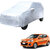 AutoRetail Maruti Suzuki Alto K10 Silver Matty Car Body Cover For 2011 Model (Mirror Pocket, Triple Stiched)