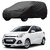 AutoRetail Hyundai Grand i10 Grey Car Body Cover for 2009 Model (Triple Stiched, without Mirror Pocket)
