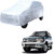 AutoRetail Tata SAFARI Silver Matty Car Body Cover for 2019 Model (Triple Stiched, without Mirror Pocket)