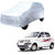 AutoRetail Hyundai Santro Silver Matty Car Body Cover for 2019 Model (Triple Stiched, without Mirror Pocket)