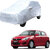 AutoRetail Maruti Suzuki Swift Silver Matty Car Body Cover For 2002 Model (Mirror Pocket, Triple Stiched)