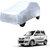 AutoRetail Maruti Suzuki WagonR Silver Matty Car Body Cover for 2009 Model (Triple Stiched, without Mirror Pocket)