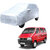 AutoRetail Maruti Suzuki EECO Silver Matty Car Body Cover for 2012 Model (Mirror Pocket, Triple Stiched)
