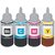 Prodot Refill ink for HP 803 combo pack Multi Color Ink Cartridge  (Magenta, Yellow, Cyan, Black)
