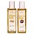 Park Daniel Premium Sweet Almond Oil and Castor oil Combo pack of 2 No.100 ml Bottles(200 ml)