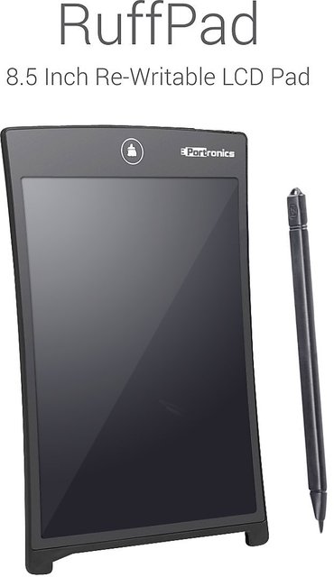 Buy Portronics POR-628 Portable RuffPad E-Writer 8.5 LCD Writing Pad ...
