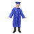 Kaku Fancy Dresses Graduation Gown Blue for Degree Convocation/Annual Function/Competition/Stage Shows Dress