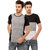 Ample Multicolor Half Sleeve Casual Mens T-shirt