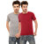 Ample Multicolor Half Sleeve Casual Mens T-shirt