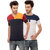 Ample Multicolor Half Sleeve Casual Men's T-Shirt