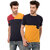 Ample Multicolor Half Sleeve Casual Men's T-Shirt
