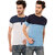 Ample Multicolor Half Sleeve Casual Mens T-shirt