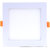 HOC LIGHT Square LED Flate Panel Light 15W Ceiling Light (Natrule White )