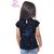 Triki Indigo Strip Girls Top - Size 34 (Age 9 - 10 yrs).