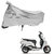 AutoRetail Dust Proof Two Wheeler Polyster Cover for Hero Maestro (Mirror Pocket, Grey Color)