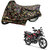 AutoRetail Dust Proof Two Wheeler Polyster Cover for Hero Passion Pro TR (Mirror Pocket, Jungle Color)