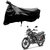 AutoRetail UV Resistant Two Wheeler Polyster Cover for Hero Passion XPRO (Mirror Pocket, Black Color)