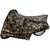 AutoRetail Two Wheeler Polyster Cover for Piaggio Vespa VXl 150 with Sun Protection (Mirror Pocket, Jungle Color)