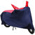 AutoRetail Two Wheeler Polyster Cover for TVS Scooty Pep + with Mirror Pocket (Red and Blue Color)
