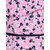Aarika Girls Pink colored Party wear Midi Dress