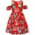 Aarika Girls RED colored Party wear Frock