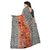 SOFTIEONS E-COMMERCE Sarees Floral Print Multicolor Georgette Fashion Casual wear Women's Saree/Sari With Blouse Piece.