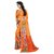 SOFTIEONS E-COMMERCE Sarees Floral Print Multicolor Georgette Fashion Casual wear Women's Saree/Sari With Blouse Piece.