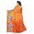 SOFTIEONS E-COMMERCE Sarees Floral Print Multicolor Georgette Fashion Casual wear Women's Saree/Sari With Blouse Piece.