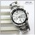 Rosra Round Dial Silver Metal Strap Quartz Watch For Men