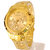 Round Dial Golden Mens Watch