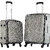 Timus Indigo Spinner Beige 4 Wheel Strolley Suitcase For Travel Set of 2 Expandable  Cabin and Check-in Luggage - 24 inch (Beige)
