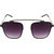 Fair-X Grey Gradient Square Bar Unisex Sunlgasses - SS1414.