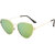 Fair-X Gold Mirror Cateye Women Sunlgasses - SS1576.